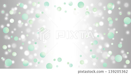 A background illustration featuring snow and glowing round orbs. A background illustration featuring snow and glowing round orbs. 139205362