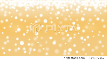 A background illustration featuring snow and glowing round orbs. A background illustration featuring snow and glowing round orbs. 139205367