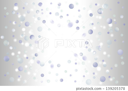 A background illustration featuring snow and glowing round orbs. 139205378