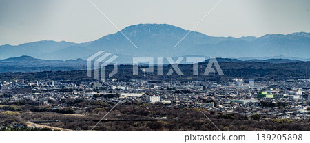 從木曾三千公園一之宮塔的觀景台上看到的景色 139205898