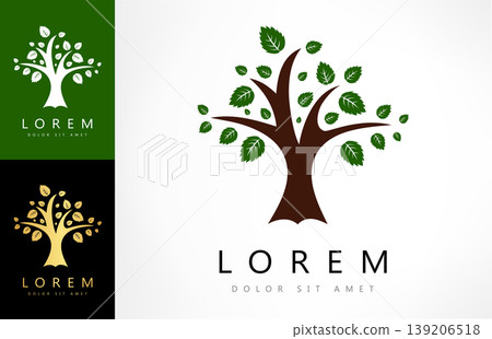 Tree logo vector. Plant Logo design vector nature illustration Tree logo vector. Plant Logo design vector nature illustration 139206518