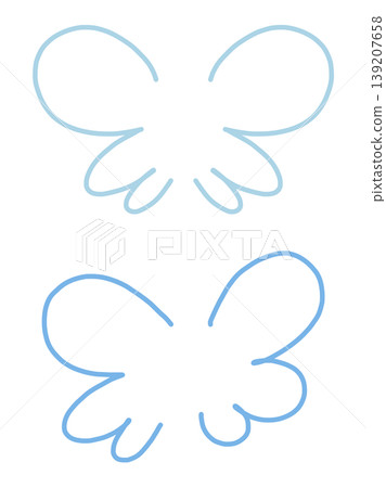This is an illustration of angel wings. This is an illustration of angel wings. 139207658