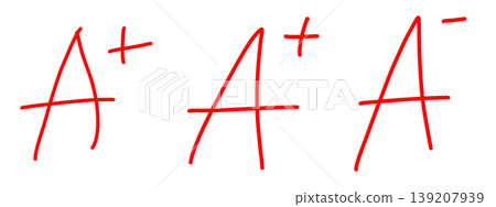 a+,a- This is a hand-drawn illustration. 139207939