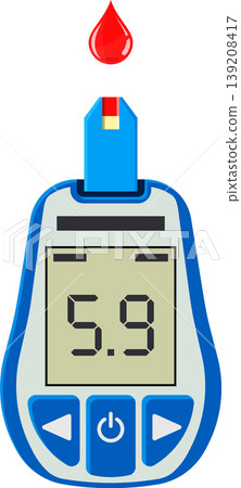 Blood Glucose Meter 139208417