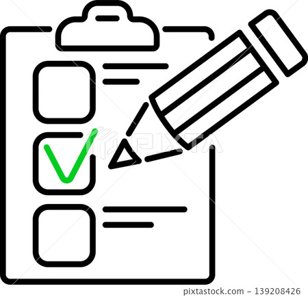 Test Line Icon Test Line Icon 139208426