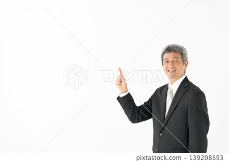 Male, business, portrait, pointing finger Male, business, portrait, pointing finger 139208893