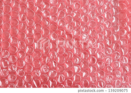 The image shows pink anti-static bubble wrap. The image shows pink anti-static bubble wrap. 139209075