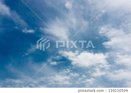 blue sky and white clouds blue sky and white clouds 139210504