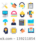 Engineering Flat Icons 139211854