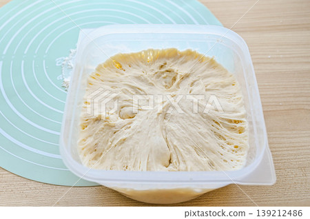 發酵恰巴塔麵團 139212486