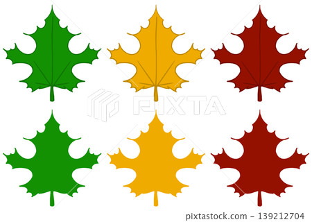 It is a hand drawing of wax leaves. 139212704