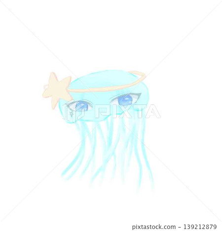 水母的插圖 水母的插圖 139212879
