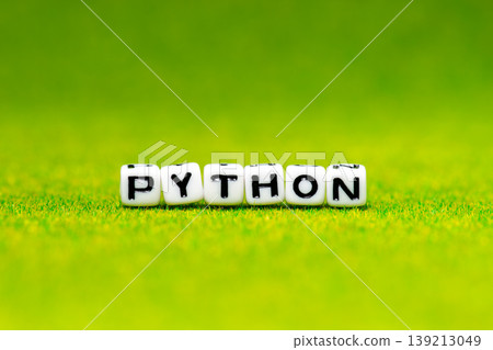 PYTHON alphabet beads 139213049