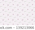粉紅色格子圖案 / 含色卡 / 植物/花卉圖案 139213066