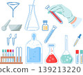 professional vector collection showcasing diverse scientific items from graduated cylinders to colorful chemical solutions. fully editable files perfect for pharmaceutical branding 139213220