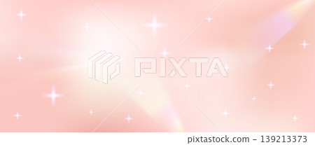 Pink peach gradient background with dream shine and sun light prism. Soft glitter gradation in pastel coral sparkle with cream ray. Aesthetic pink fuzzy peach vector template for beauty and fashion Pink peach gradient background with dream shine and sun light prism. Soft glitter gradation in pastel coral sparkle with cream ray. Aesthetic pink fuzzy peach vector template for beauty and fashion 139213373