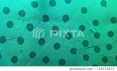 vibrant turquoise polka dot texture background scattered dark circles gritty aqua surface retro pattern playful abstract design vibrant turquoise polka dot texture background scattered dark circles gritty aqua surface retro pattern playful abstract design 139213673