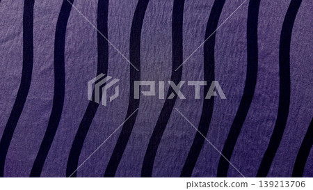 elegant purple wavy fabric texture undulating black stripes closeup abstract background mysterious mood elegant purple wavy fabric texture undulating black stripes closeup abstract background mysterious mood 139213706