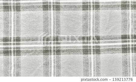 gray plaid fabric texture closeup unveiling intricate woolen weave with subtle tonal shifts evoking cozy rustic warmth in minimalist interiors gray plaid fabric texture closeup unveiling intricate woolen weave with subtle tonal shifts evoking cozy rustic warmth in minimalist interiors 139213776