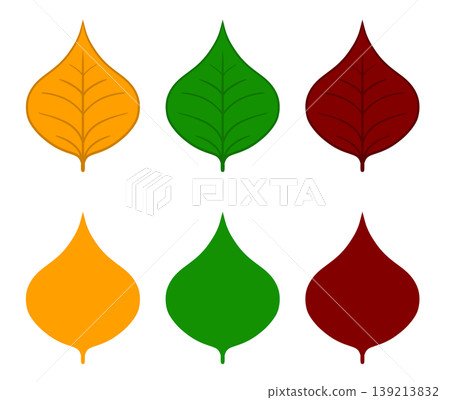 It is an illustration of a leaf. It is an illustration of a leaf. 139213832