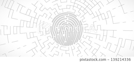 Digital Fingerprint Scanning for Biometric Data Security and Cyber Protection Digital Fingerprint Scanning for Biometric Data Security and Cyber Protection 139214336