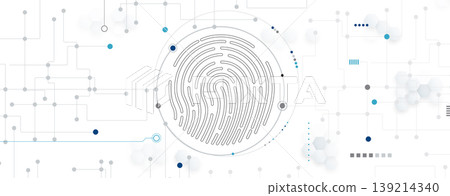 Digital Fingerprint Scanning for Biometric Data Security and Cyber Protection Digital Fingerprint Scanning for Biometric Data Security and Cyber Protection 139214340