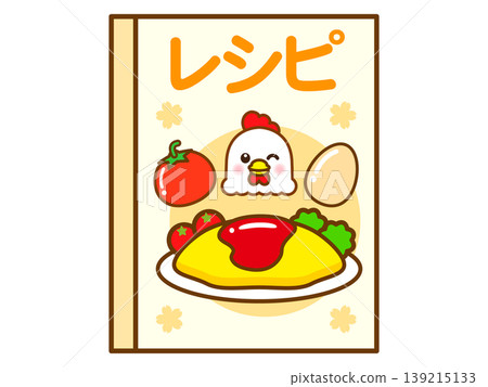 Illustration materials for recipes and cookbooks 4 139215133