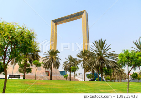 A stunning view of the giant frame in Dubai. A stunning view of the giant frame in Dubai. 139215438