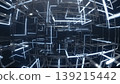 Immersive digital environment with infinite repeating luminous structures 139215442