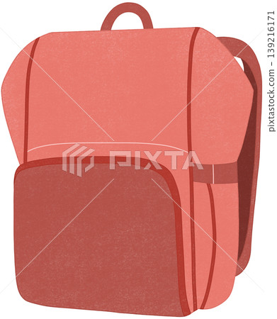 light red school bag light red school bag 139216171