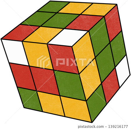 colorful rubik colorful rubik 139216177