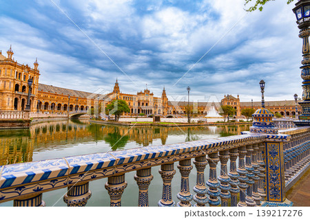 The stunning Plaza de Espana, Seville The stunning Plaza de Espana, Seville 139217276