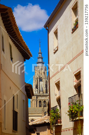 Toledo Cathedral in Castile La Mancha Spain Toledo Cathedral in Castile La Mancha Spain 139217756