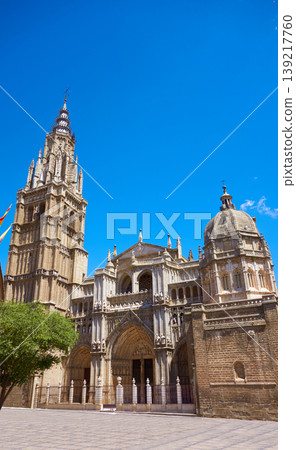Toledo Cathedral in Castile La Mancha Spain Toledo Cathedral in Castile La Mancha Spain 139217760