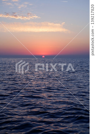 Sunrise at mediterranean sea 139217820
