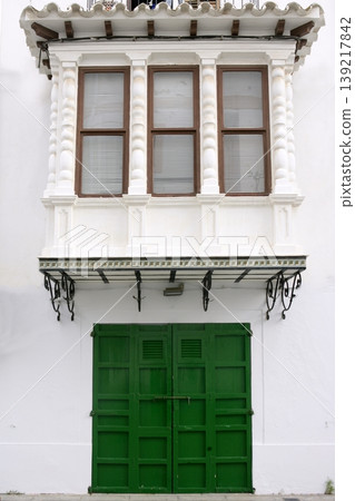Ibiza Mediterranean island architecture houses Ibiza Mediterranean island architecture houses 139217842