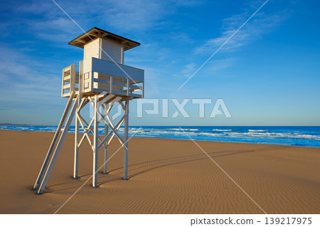Gandia beach in Valencia of Spain Gandia beach in Valencia of Spain 139217975