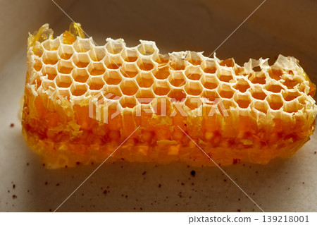 Honey honeycomb detail macro 139218001