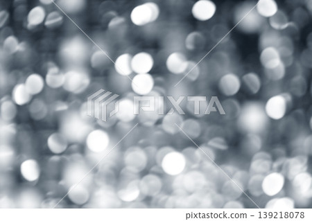 Abstract defocused blur silver christmas lights Abstract defocused blur silver christmas lights 139218078