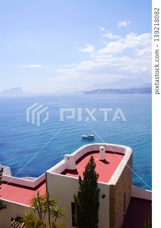 moraira architecture and mediterranean sea moraira architecture and mediterranean sea 139218082