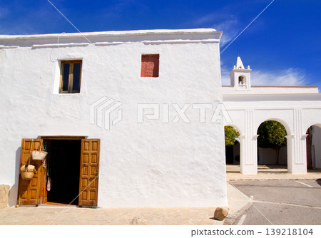 Ibiza San Miguel de Balansat white church Ibiza San Miguel de Balansat white church 139218104
