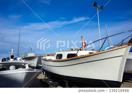 Benidorm Marina port in Alicante of Spain Benidorm Marina port in Alicante of Spain 139218498