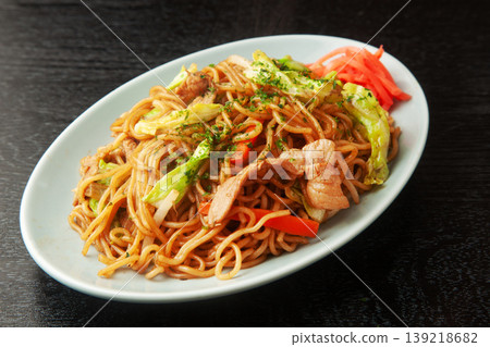 Sauce Fried Noodles Sauce Fried Noodles 139218682