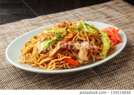 Sauce Fried Noodles Sauce Fried Noodles 139218688