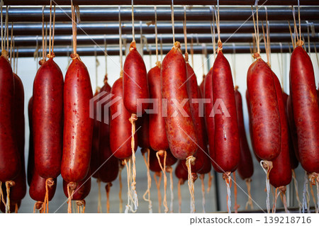 Sobrasada of Mallorca typical sausage in Balearic Sobrasada of Mallorca typical sausage in Balearic 139218716