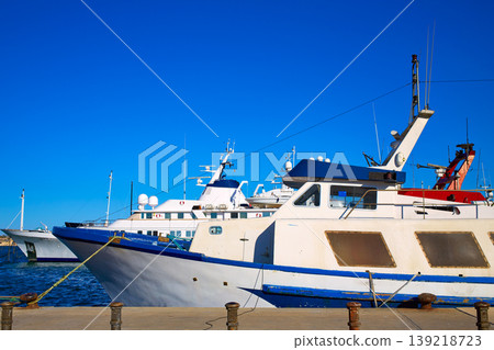Denia marina Port in Alicante Spain Mediterranean 139218723
