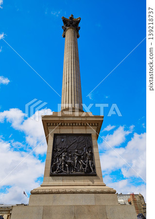 London Trafalgar Square in UK 139218737