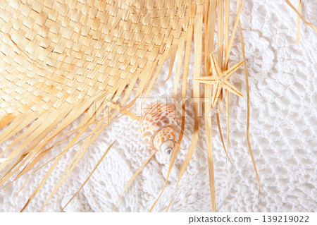 white cotton texture with hat white cotton texture with hat 139219022