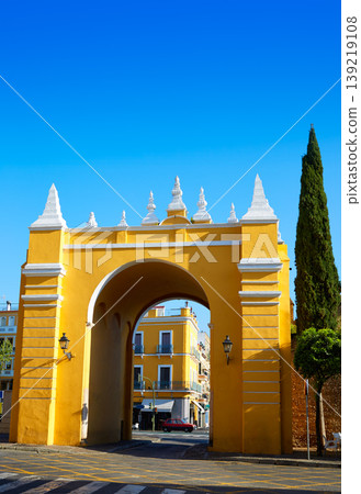 Seville Puerta de la Macarena Arch door Spain Seville Puerta de la Macarena Arch door Spain 139219108