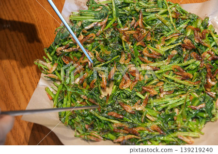 korean green onion pancake pajeon korean green onion pancake pajeon 139219240